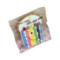 이홈베이킹 접착식 OPP 스마일봉투 200p, 2개