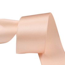 가드 공예 데코 선물포장 리본 폭 19mm, 살구, 90m