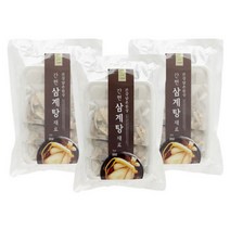 [간편하고맛있는삼계탕재료] 자연애 간편 한방 삼계탕 재료 3p, 60g, 3개