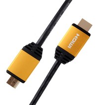 애니포트 HDMI 2.0 골드메탈 모니터 케이블, 1개, 1.5m