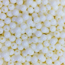 가드 구슬 DIY 비즈 재료 16mm 500g, 아이보리, 1개