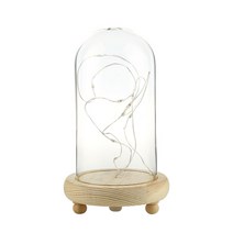 삼호유리 LED 무드 유리돔 슬림 SH07087, 주황색