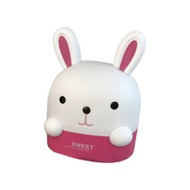 더에르고 토끼휴지케이스 핫핑크, 1개