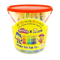 더우드랜드 플레이도우 더트웰브 유아 칫솔 세트, 랜덤 발송, 1세트, 1세트