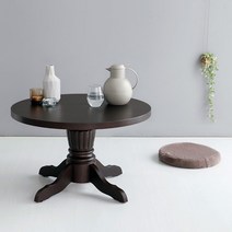 마켓비 CHESKIN 사이드테이블, 다크브라운