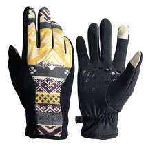 제코 보헤미안 터치 글로브 겨울방한장갑, 블랙