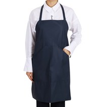 팀쿡 단면 주머니 방수 앞치마 FREE, 네이비, 2개