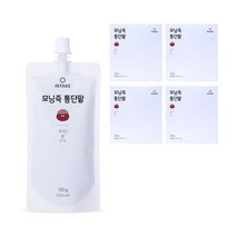 인테이크 모닝죽 통단팥 즉석죽, 130g, 28개