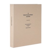디자인웁스 포토그래픽 스프링앨범, 베이지, 25매