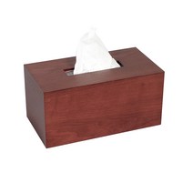 크레디스 젠 우드 사각 티슈케이스 웬지, 1개