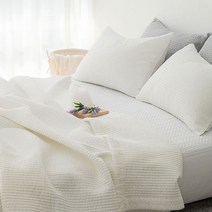 믹스앤매치 뷰티풀 뱀부 줄누비이불베개세트