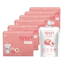 바로푸드 레알복숭아 콜라겐 곤약젤리, 150ml, 60개