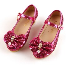 루루슈 여아용 진주구슬굽 구두