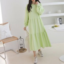 마더라이크 데일리후드 임부 롱원피스 G702