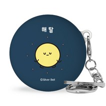트라이코지 귀염뽀쨕 LG 톤플러스 프리 이어폰 하드케이스 + 고리, 시즌7 해탈
