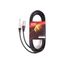 EWI 캐논 수 55 TRS XLR MALE 1/4 TRS 신호 케이블, LCMS-20M