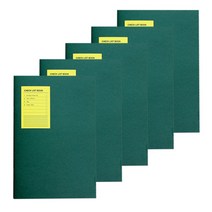 건망증 더 메모 체크 리스트북 5p, 카키