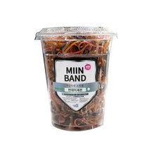 미인밴드 대용량 머리끈 100g