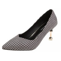 마켓에이 브레이니 골드 미들힐 펌프스