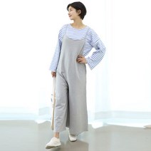 마더라이크 임부용 빅사이즈 와이드 점프수트 T808
