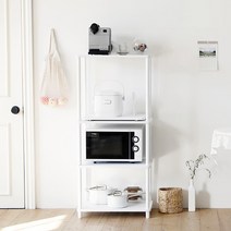 롬앤홈 스마트조립식 렌지대 4단, 화이트