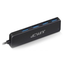 주파집 3.1 USB 허브 JP-hub 100 20cm, 혼합색상