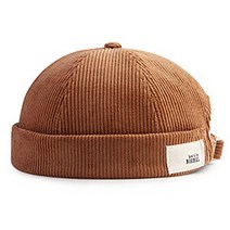 롸잇나우 심플 코듀로이 와치캡