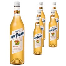 마리브리자드 헤이즐넛 시럽, 700ml, 6개