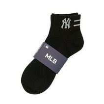 MLB 남성용 목로고 단목 양말 3족 세트