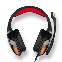 G5300 고음질 LED라이트 컨트롤톡 헤드셋, BH-HDS-G5300, 레드