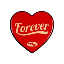 위글위글 하트 그립톡 휴대폰 거치대, Forever Love, 1개