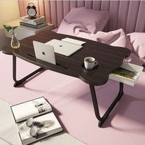 따니네 접이식 미니 테이블 ZZ008 60 x 40 x 28 cm, 브라운