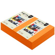 종이문화 프린트 프로 칼라복사지 No.27 오렌지 80g, A5, 1000개