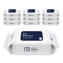 노메이커 가성비 좋은 물티슈 리필형, 100매, 10개