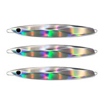로얄피쉬 메탈지그 멸치 플라이훅 3p, 실버, 80g
