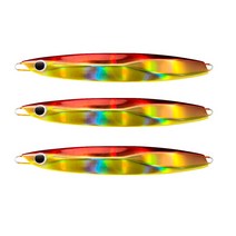 로얄피쉬 메탈지그 멸치 3p, 레드, 100g