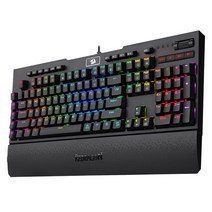 Redragon BRAHMA RGB 게이밍 키보드 적축, K586RGB, 블랙, 일반형