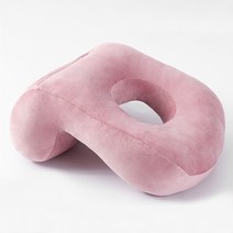 미니플 낮잠 수면 베개, 피치핑크, 1개
