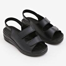 여성용 브로클 벨크로 샌들 4.5cm YK6449