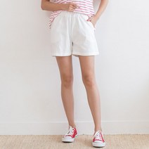 토마토팩토리 여성용 여름엔 린넨 반바지