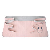 큐비앤맘 큐티쥬 어깨끈 7부 포대기, Pink