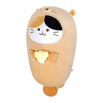 모찌타운 해냥이와 개달이 대형 모찌 인형 까망, 65cm, 브라운