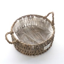 다우에프앤지 왕골 원형바구니