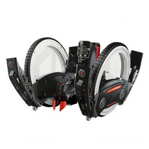 원클릭 원반 발사 유니버스 워리어 로봇 RC HFUN732500 2.4GHz, 혼합색상