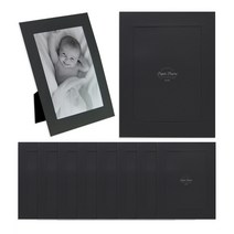 스탠딩 페이퍼 프레임 10p, 블랙