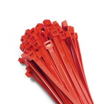 단단 케이블타이 적색 140mm, 1000개
