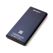 시크론 고속 충전 보조배터리 10000mAh 18W QC 3.0, BP-115QPD, 블루