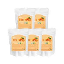 오늘도 유기농 쌀과자 봉봉팝, 감귤, 5개