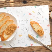 모노라이크 해피데이즈 플레이스 매트 House cat 32p, Pattern, 410 x 275 mm