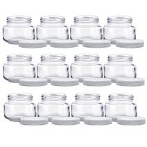 MIRKOREA PP캡 W 잼병 낮은형 250 SG190, 190ml, 12개